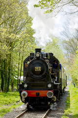 Naklejka premium steam train, Boekelo - Haaksbergen, Netherlands
