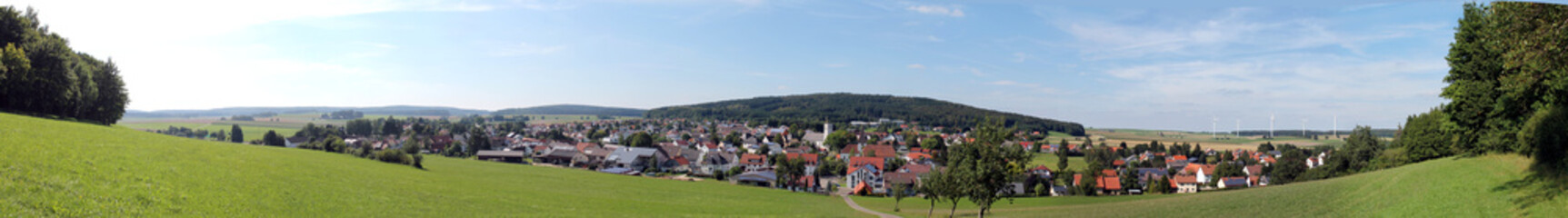 Fototapeta na wymiar Bartholomä Panorama Schwäbische Alb