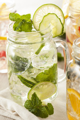 Healthy Spa Water with Fruit