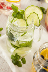 Healthy Spa Water with Fruit