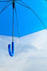 Umbrella and blue sky