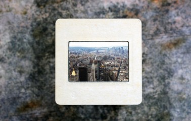 New York on slide film