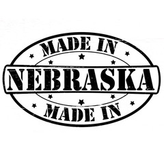 Fototapeta premium Made in Nebraska