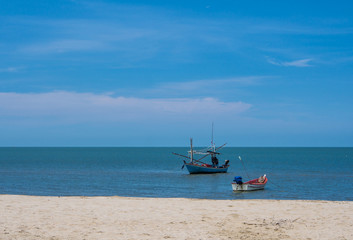 Obraz premium boats on the sea