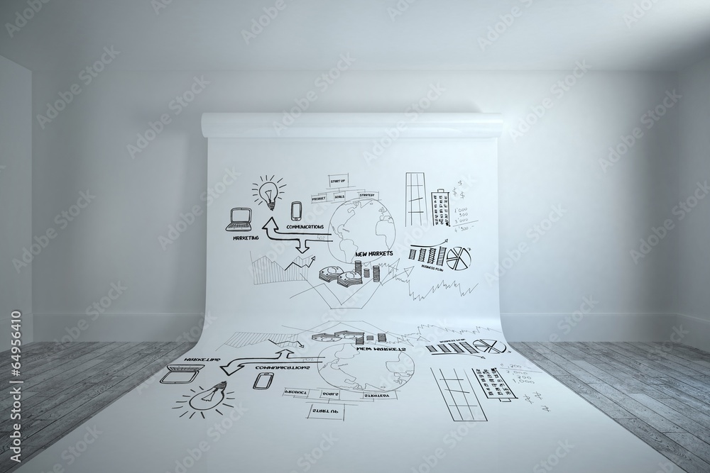 Poster composite image of brainstorm graphic