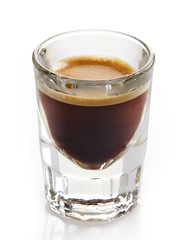Espresso coffee glass