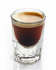 Espresso coffee glass