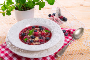 cold fruit soup