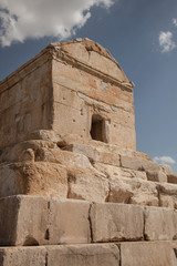 tomb of Cyrus at the ancient city of Pasargadae