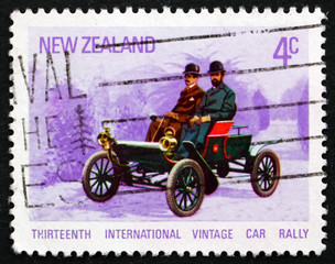 Postage stamp New Zealand 1972 Oldsmobile, 1904