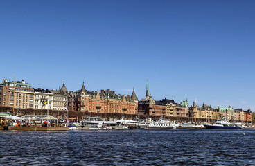 Obraz premium view of Strandvagen, Stockholm