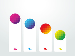 Infographic design business web icon