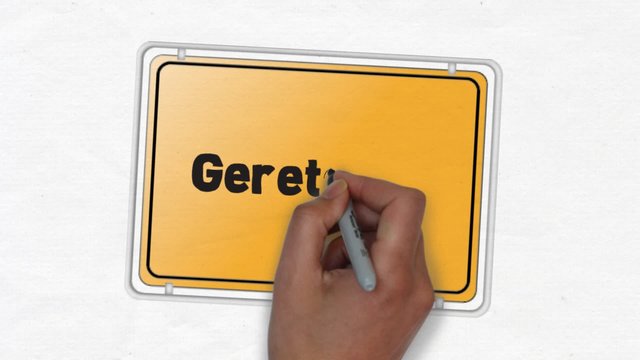 Geretsried Ortseingangsschild Ortseingang Stadt