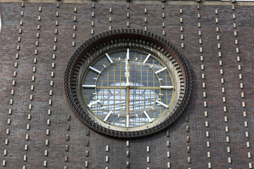 Clock of church of the Sacred Heart