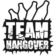 Team Hangover Logo Design