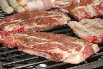 Grillfleisch