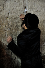 Jerusalem, the Western Wall, Jew, ultra-orthodox