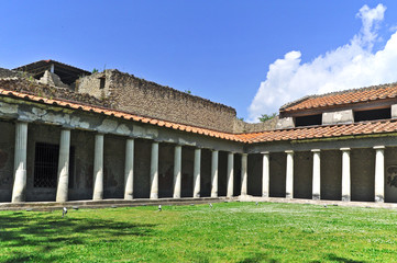 Oplontis, scavi archeologigi - villa di Poppea
