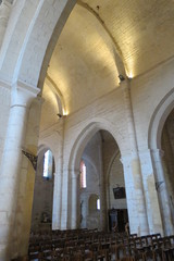 Fototapeta premium Dordogne - Cadouin - Intérieur église abbatiale