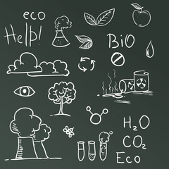Set of Eco symbols