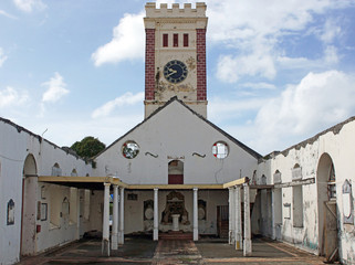 Ruine der Anglikanischen Kirche, Saint Georges, Grenada