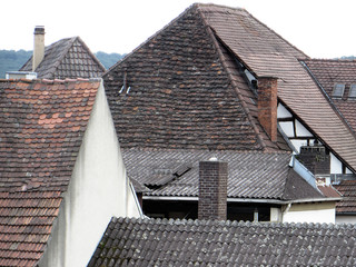 Altes Ziegeldach