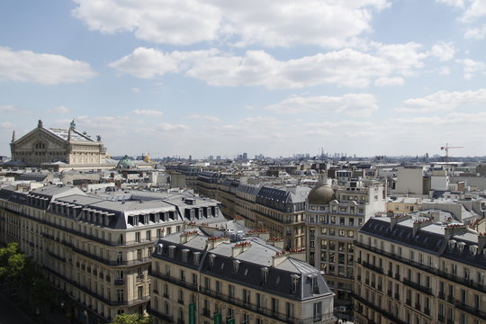 Opéra Garnier et panorama sur Paris