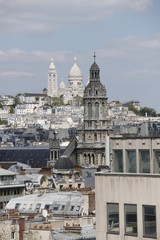Fototapeta na wymiar Paryż - Panorama