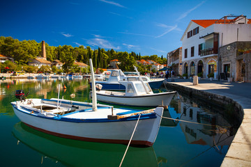 Hafen in Kroatien