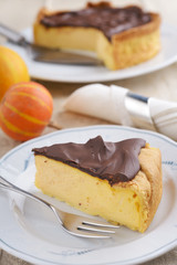 Pumpkin cheesecake