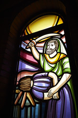 Obraz premium Stained Glass Window