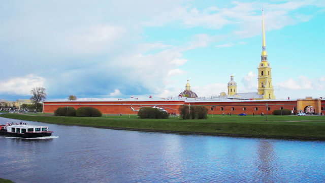 Peter and Paul Fortress. St. Petersburg. Russia