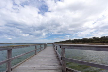 Obraz premium Jetty near Mandurah Landscape
