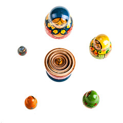 Russian Matryoshka dolls set