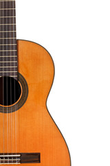 copyspace and half of spanish guitar