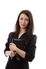 Naklejka premium important woman