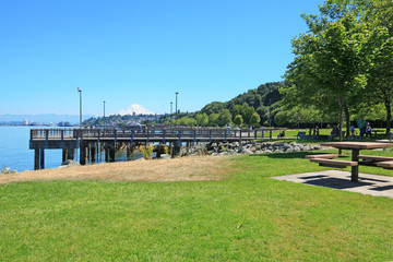 Tacoma. Pier view. WA