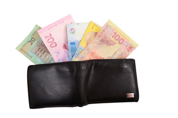 кошелек с деньгами