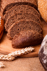 Bread with wheat