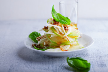 Fennel and apple salad