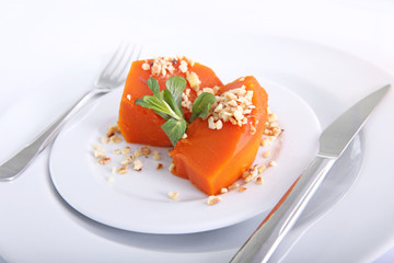 Pumpkin dessert