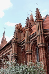 St.Anne's Church fragment,Vilnius