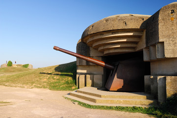 Canon de Longues-sur-Mer du débarquement de Normandie