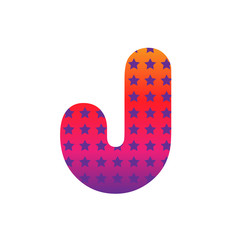 Abstract alphabet vector