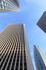Fototapeta na wymiar Corporate building in Tokyo