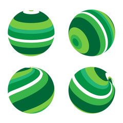 Abstract vector balls
