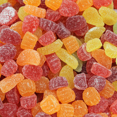 jelly  candies as background - 64982043