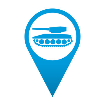 Icono localizacion simbolo tanque