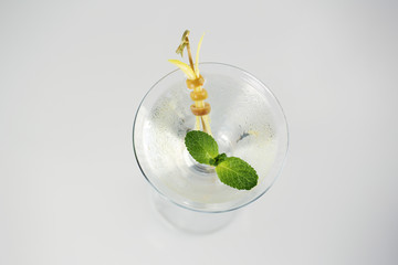 Delicious cleart cocktail