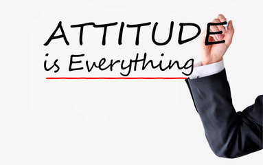 Attitude is Everything concept